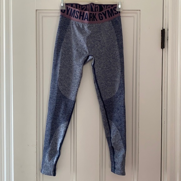 Gymshark Flex Leggings in Navy size small - Picture 3 of 5